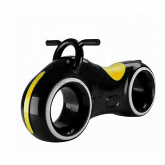 Беговел Star One Scooter Чёрный с желтым