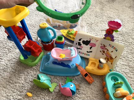 Игрушки в ванну