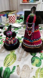 Ненецкая национальная кукла нгухуко из утиных носи