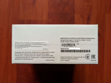 AirPods Pro Новые Рст Гарантия Чек