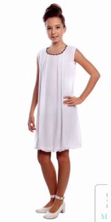 Платье праздничное белое «Греция»