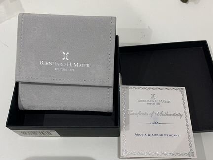 Золотая подвеска 750 пробы с бриллиантами