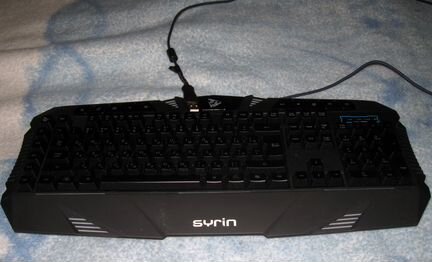 Игровая клавиатура Qcyber syrin с подсветкой
