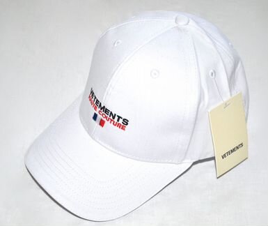 Кепка / бейсболка / Vetements / новая (белая)