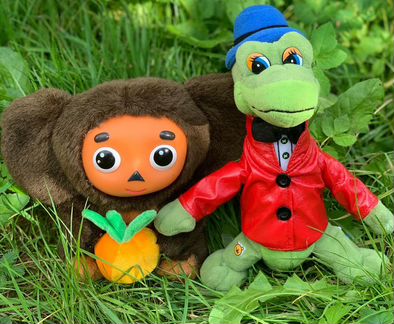 Крокодил Гена и Чебурашка