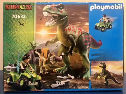 Playmobil 70632 Ярость Ти-Рекса Динозавры