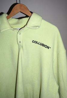 Толстовка collusion плюшевая