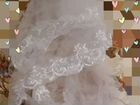 Свадебное платье с коротким рукавом А-силуэт объявление продам