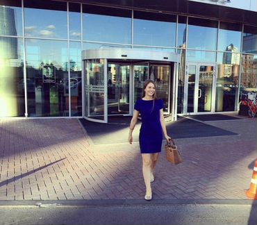 Платье офисное летнее