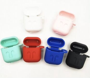 Силиконовый чехол для наушников Apple Airpods