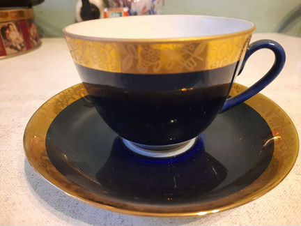 Чашка с блюдцем