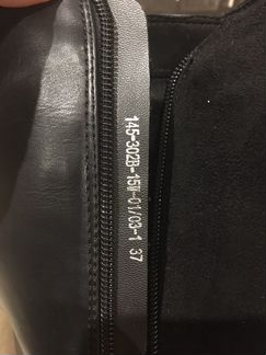 Сапоги демисезонные женские 37