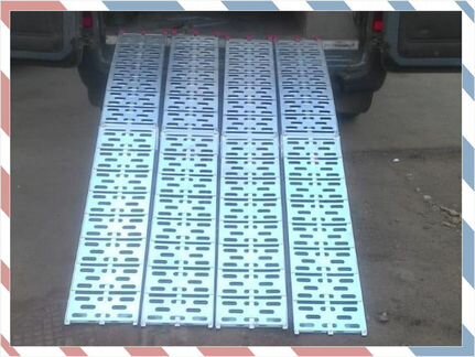 Трапы для мотоциклов (перфорация)