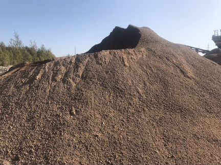 Щебень вторичный, отсев