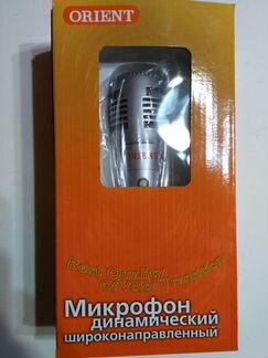 Микрофон динамический orient M27