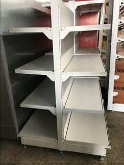 Стеллаж остров торговый 165/100/40