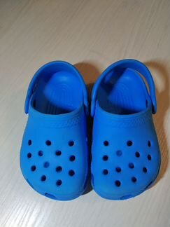 Crocs,тапочки детские, 1+