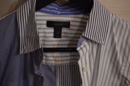 Рубашка в полоску j.crew новая