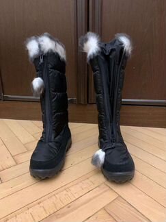 Сапоги зимние изводоотталкивающей ткани. Италия. Н
