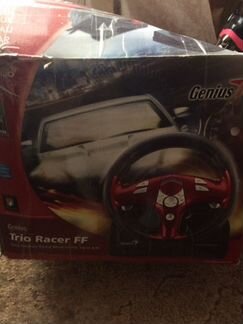 Игровой руль Genius Trio Racer FF