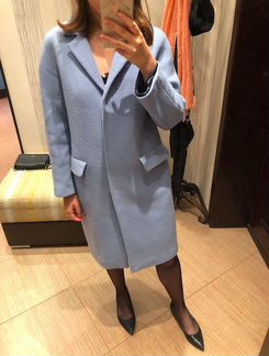 Голубое пальто Belucci