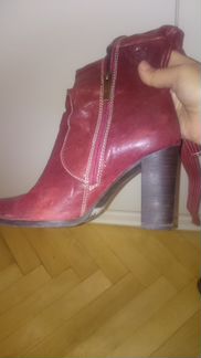 Женские сапоги натуральная кожа р.38