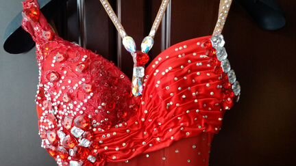 Яркое бальное платье (стандарт)