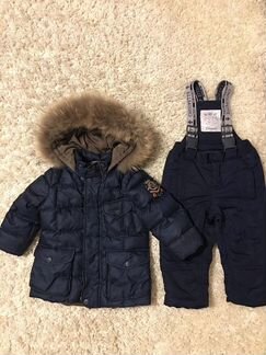 Зимний костюм для мальчика рост 86 фирмы choupette