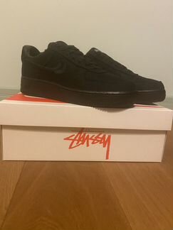 Nike Air Force 1 Low x Stussy Black