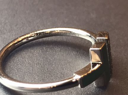 Кольцо Тифани Wire