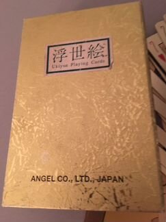 Карты Япония золотые коллекционные