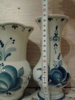 Ваза для цветов Гжель