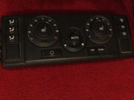 Панель управления печки. Land Rover