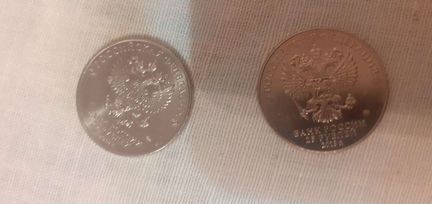 Монета Сбербанка. чм 2018