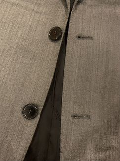 Серый костюм Versace