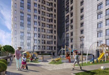 3-к квартира, 65.5 м², 4/24 эт.