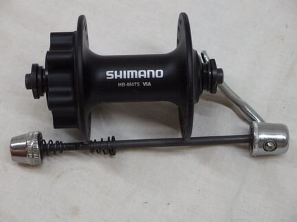Новая передняя втулка Shimano HB-M475