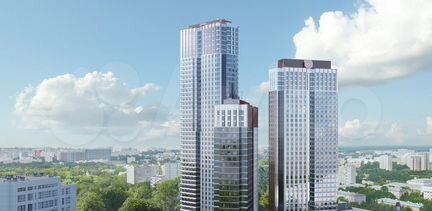 2-к квартира, 65.6 м², 3/34 эт.