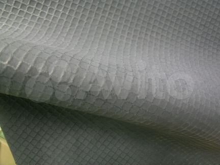 Натуральная кожа для шитья и рукоделия. Серая