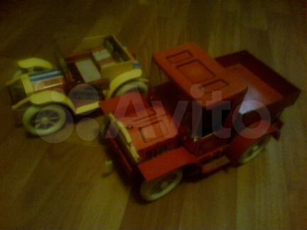 Советские игрушки Грузовик и Фаэтон