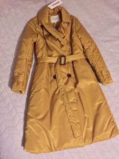 Новый пуховик Imocean, горчичный XS