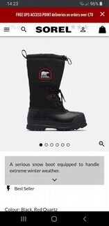 Сапоги зимние Sorel Glacier