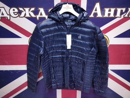 Мужские легкие пуховики Calvin Klein по дисконту