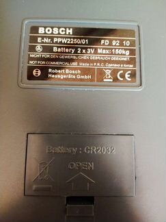 Весы Bosch напольные электронные