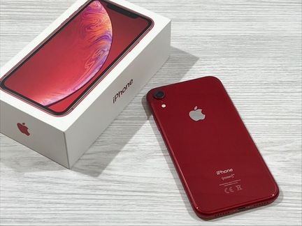 iPhone XR красный 64 гб