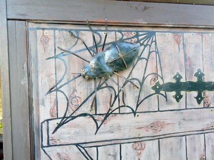 Декоративная решетка - Паук