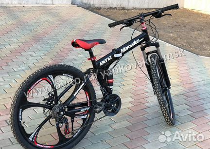 Велосипед на литых дисках