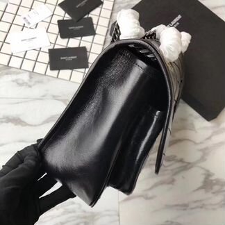 Сумка Saint Laurent чёрная люкс
