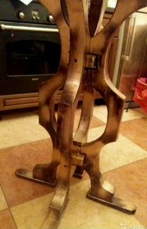 Барный стол дерево роспись массив