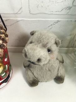Игрушка Бегемот авторской ручной работы handmade